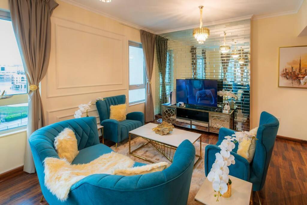 First Class 2Br With Full Burj Khalifa And Fountain View ดูไบ ภายนอก รูปภาพ