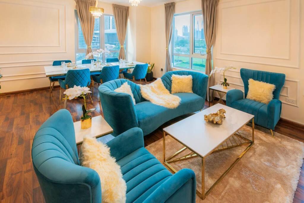 First Class 2Br With Full Burj Khalifa And Fountain View ดูไบ ภายนอก รูปภาพ